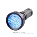 Torcia a luce nera ultravioletta 68 LED 395NM